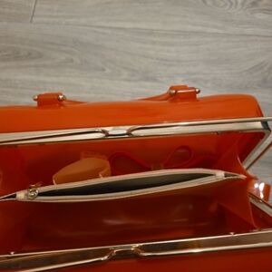 Elegant Orange Handbag